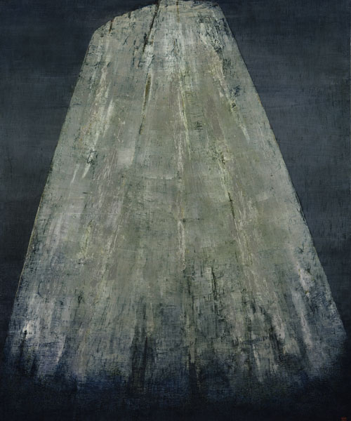 Anna-Eva Bergman. La gran montaña de plata nº4, 1957