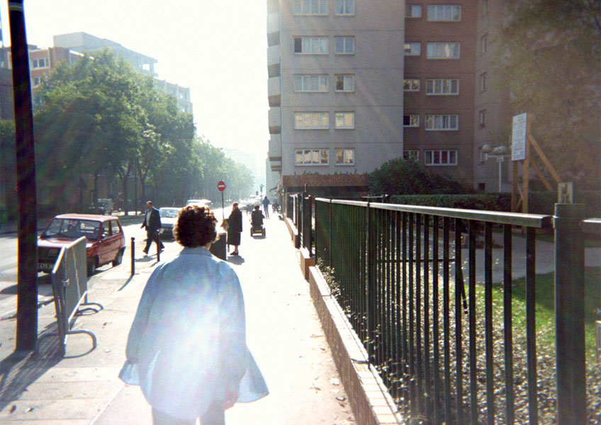 Marc Pataut. La luz apaga todo (Calle de Flandre), París. La Rue, 1996