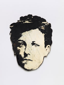 David Wojnarowicz. Rimbaud Mask, hacia 1978