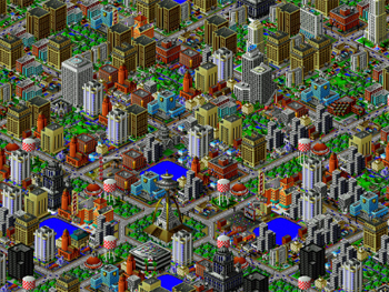 SimCity 2000. 1994. Will Wright for Maxis, now part of Electronic Arts, Inc