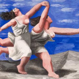 Pablo Picasso. Dos mujeres corriendo en la playa (La carrera), 1922. RMN-Grand Palais (Musée National Picasso, París). Sucesión Pablo Picasso, VEGAP, Madrid 2018.