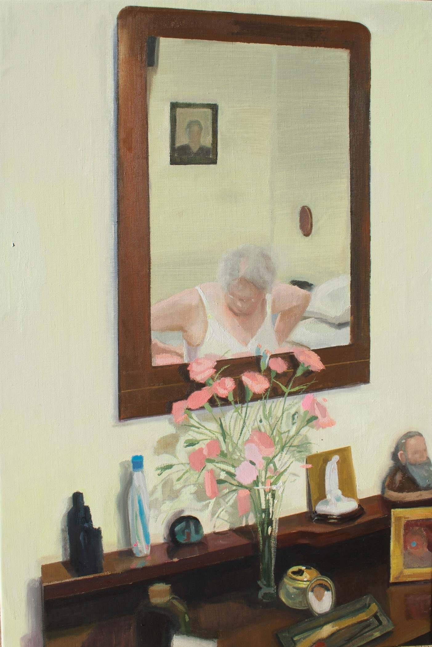 Virginia Bersabé. En su espejo. Proyecto Morada del sur, 2016. Colección de la artista