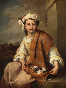 Bartolomé Esteban Murillo. Primavera (La florista), 1665-1670. Dulwich Picture Gallery, Londres