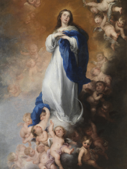 Bartolomé Esteban Murillo. Inmaculada Concepción de los Venerables, hacia 1678. Museo Nacional del Prado