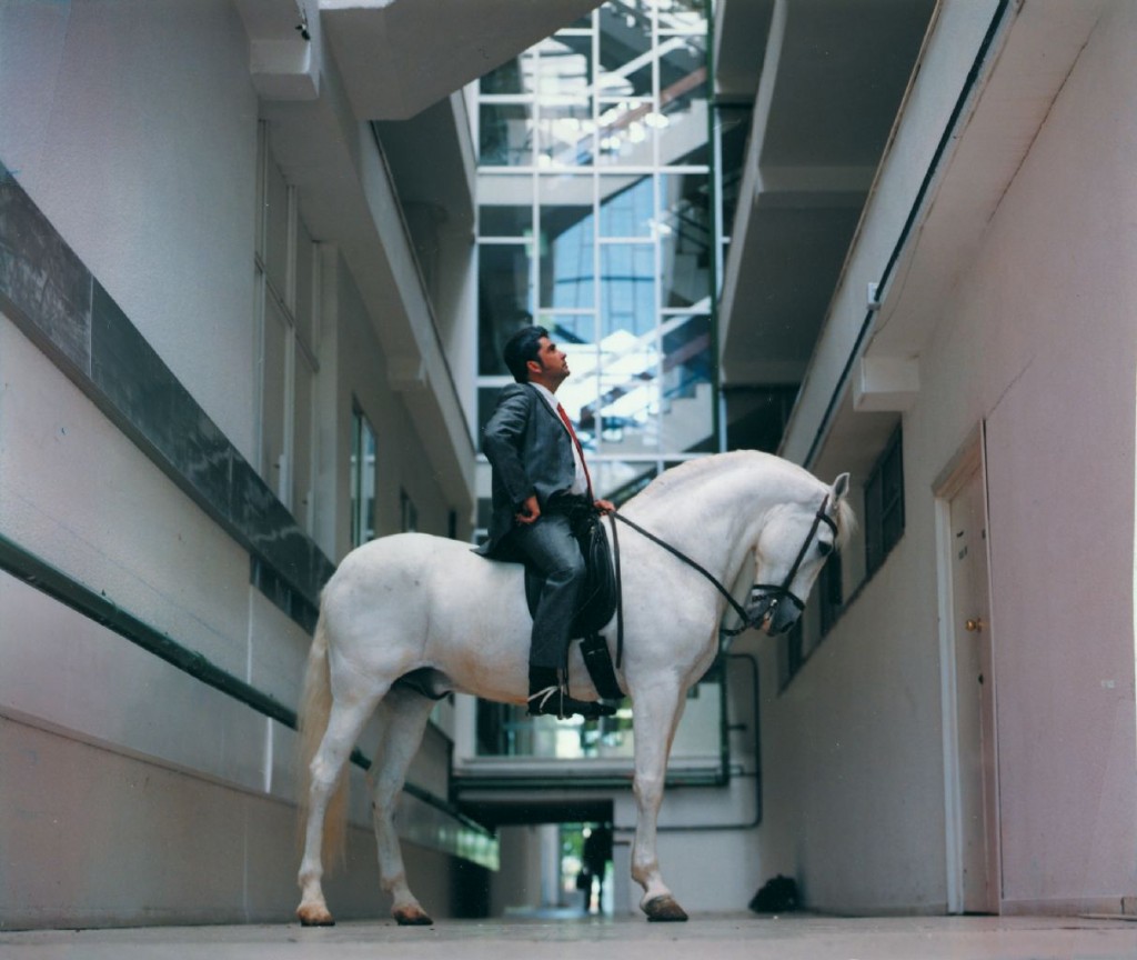 Fernando Sánchez Castillo. Arquitectura para el caballo, 2002. Colección MUSAC