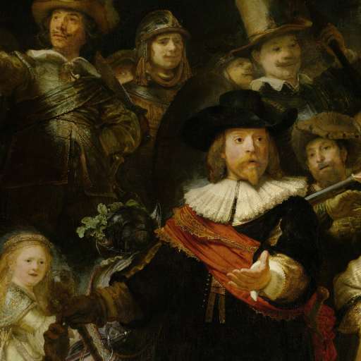 Rembrandt van Rijn. La ronda de noche, 1642. Rijksmuseum