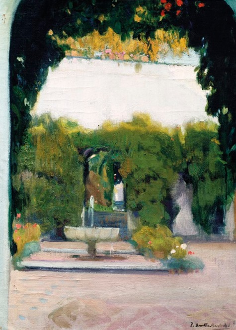 Joaquín Sorolla. Jardín del Alcázar de Sevilla, 1918. Museo Sorolla