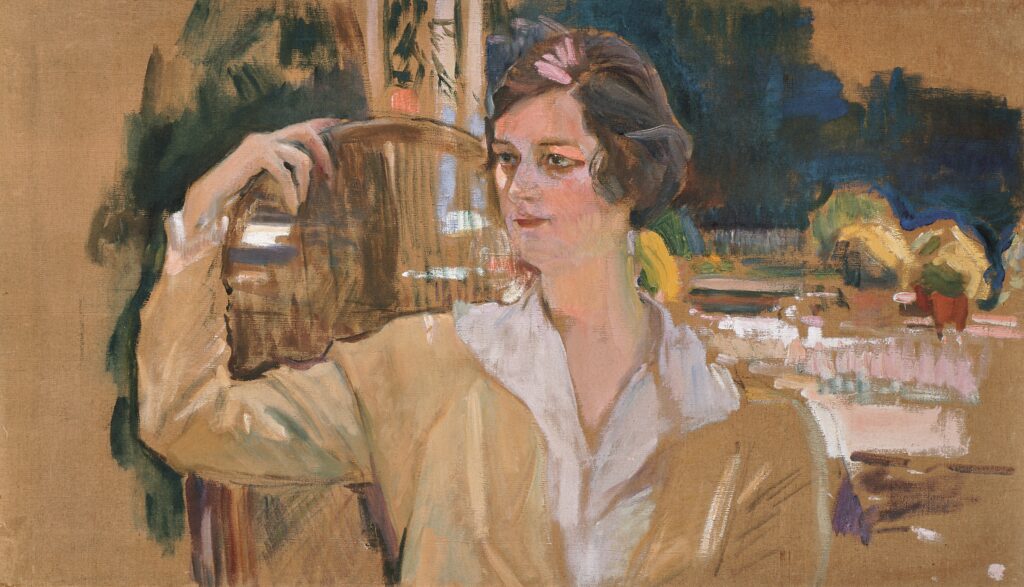 Joaquín Sorolla. Retrato de Mabel Rick, Señora Pérez de Ayala, hacia 1920. Museo Sorolla