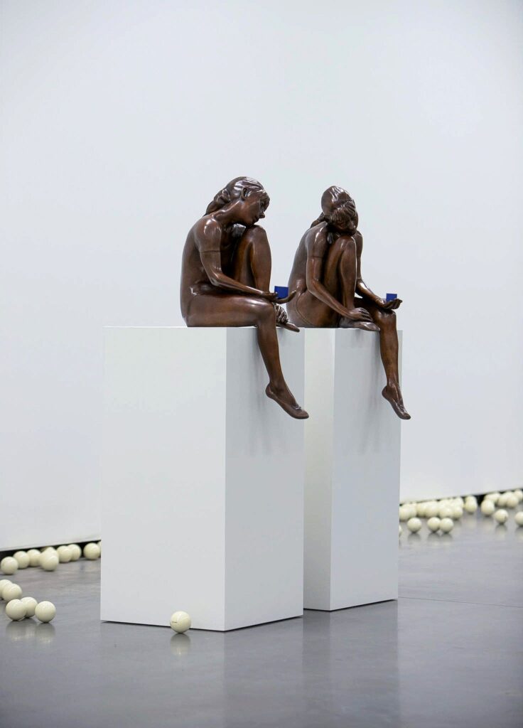 Ryan Gander. Ryan Gander. Gruñidos, silbidos, gemidos, ladridos y gritos. Museo Helga de Alvear