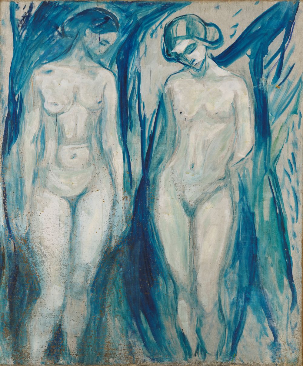 Edvard Munch. Dos gracias, 1927-1929. Munchmuseet, Oslo