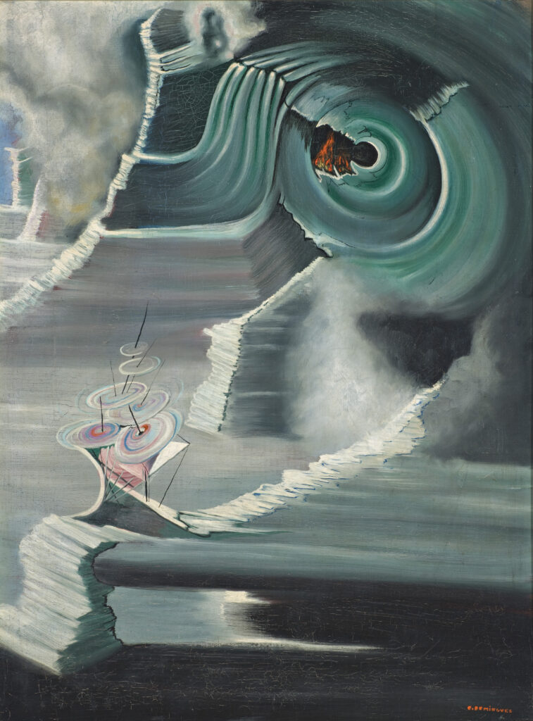 Óscar Domínguez. Los platillos volantes, 1939. TEA Tenerife Espacio de las Artes. Cabildo Insular de Tenerife