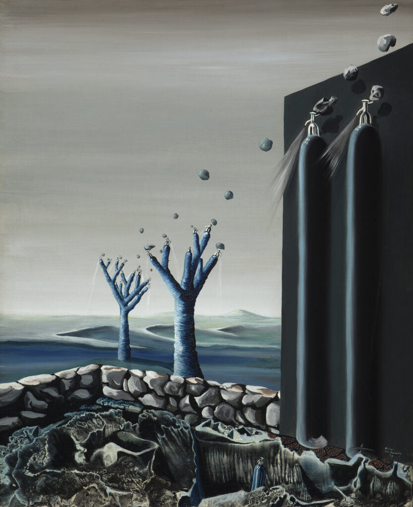 Óscar Domínguez. Los sifones, 1938. TEA Tenerife Espacio de las Artes. Cabildo Insular de Tenerife