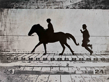 Edward Muybridge. Leland Stanford, Jr on his Pony While Cantering, 1879. Wilson Centre for Photography