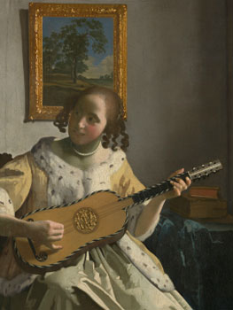 Johannes Vermeer. The guitar player, hacia 1672. The Iveagh Bequest (Kenwood). English Heritage