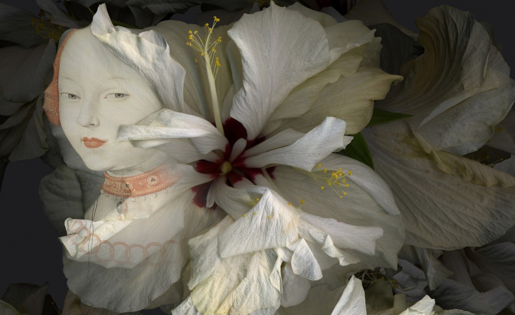 Paloma Navares. Hibiscus blancos. Canción de primavera, 2017