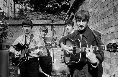 Terry O´Neill. The Beatles en los estudios Abbey Road (Londres, 1963)	