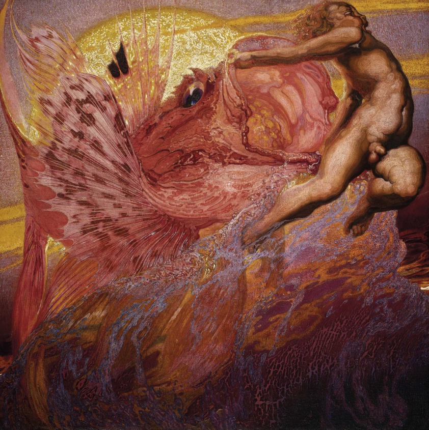 Néstor Martín-Fernández de la Torre, Poema del Atlántico La tarde (1917-18)