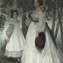 James Tissot. Las dos hermanas. © RMN-Grand Palais (Musée d'Orsay) / Hervé Lewandowski