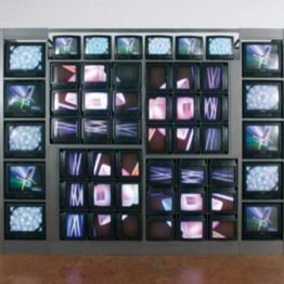 Nam June Paik. TV Eyeglasses, 1971. The Estate of Nam June Paik