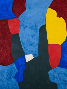 Serge Poliakoff. Composition abstraite, hacia 1968. Colección particular © ADAGP Paris, 2013