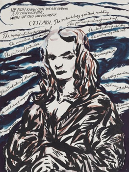 Raymond Pettibon. No title (She must know...), 2010