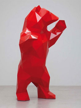 Xavier Veilhan. The bear, 2010. Colección privada. © 2012 Veilhan / ADAGP, Paris, and ARS, New York