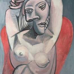 Picasso. Mujer en un sillón, 1939