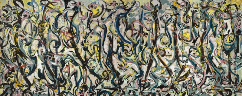 Jackson Pollock. Mural, 1943. © The Pollock-Krasner Foundation, VEGAP, Madrid, 2016