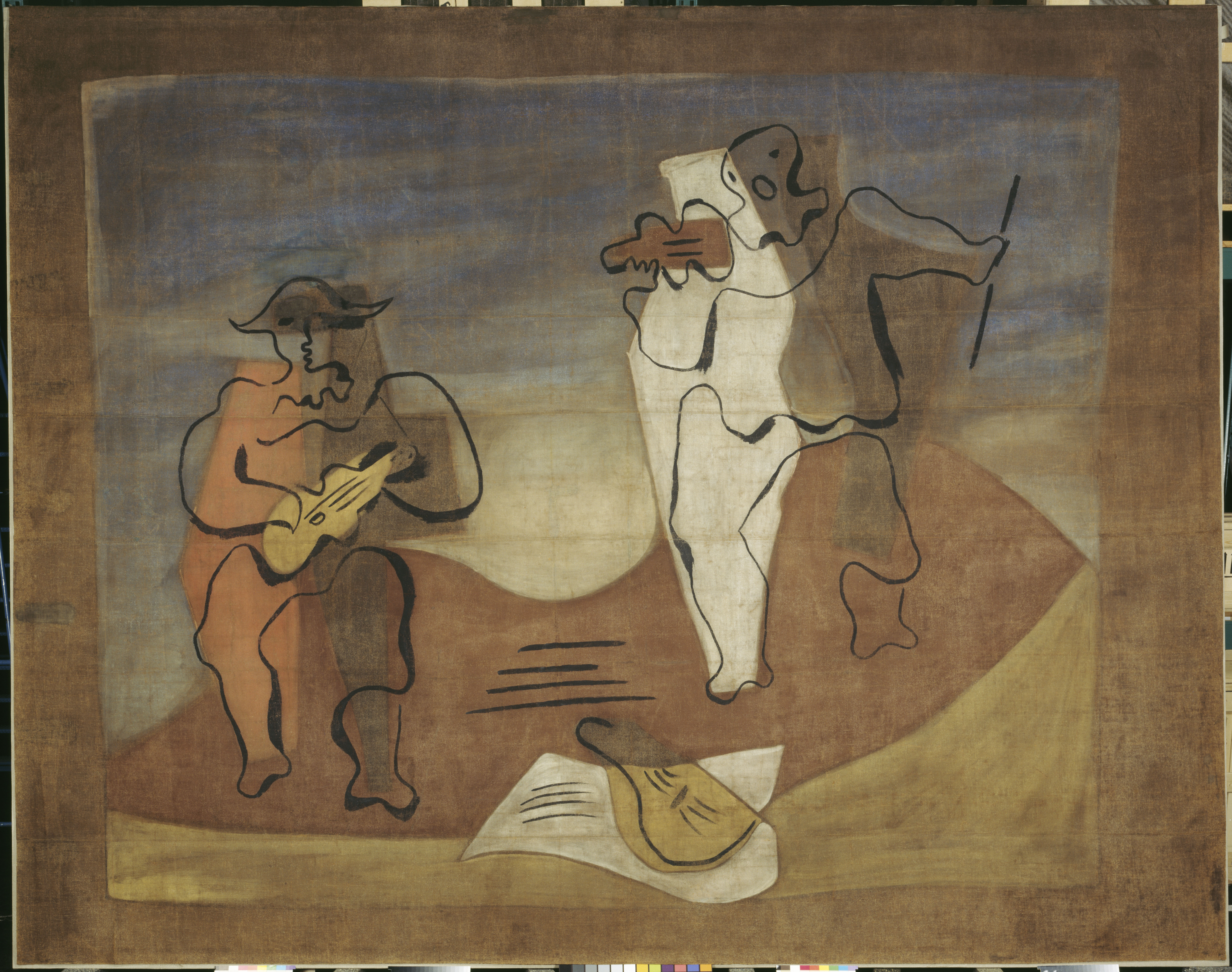 Pablo Picasso. Telón para el ballet Mercure, 1924. Centre Pompidou