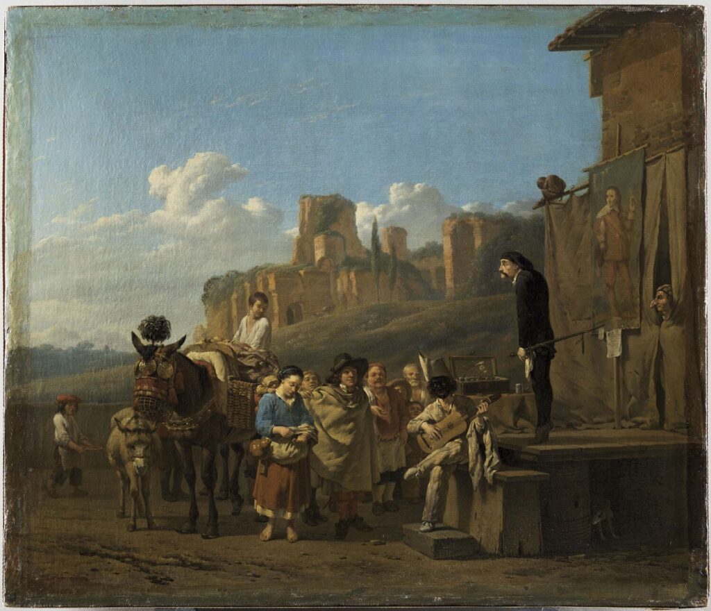  Karel Dujardin. Les Charlatans italiens. © GrandPalaisRmn (Musée du Louvre)