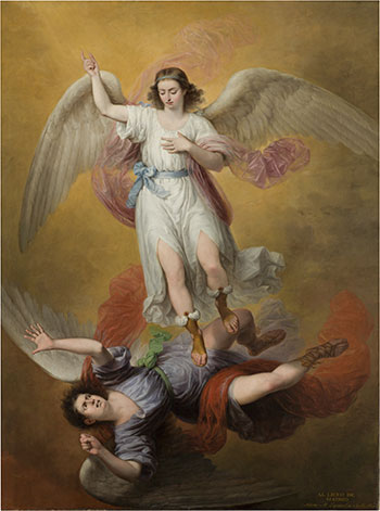 La caída de Luzbel Antonio María Esquivel Óleo sobre lienzo, 275 x 205 cm 1840 Madrid, Museo Nacional del Prado
