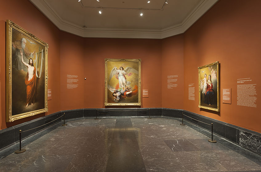 Imagen de la exposición “Antonio María Esquivel. Pinturas religiosas” Foto © Museo Nacional del Prado
