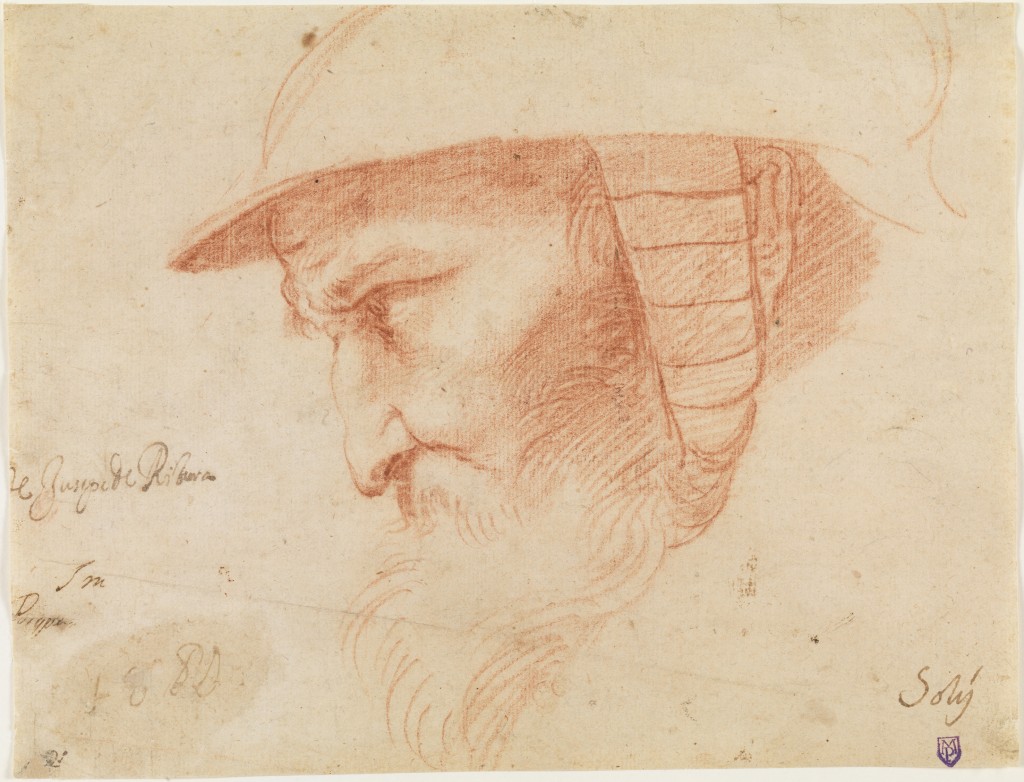José de Ribera. Cabeza de guerrero. Primera mitad 1610s. Madrid, Museo Nacional del Prado