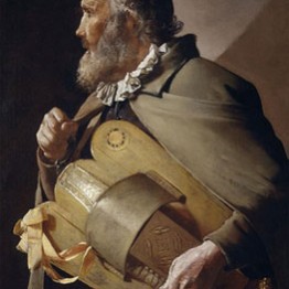 Georges de la Tour. El tocador de zanfonía