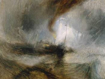 J.M.W. Turner. Snow Storm-Steam-Boat off a Harbour's Mouth, 1842