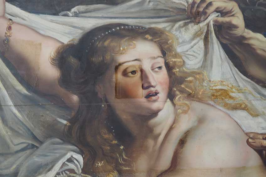 Rubens. Susana y los Viejos, c. 1610. Museo de la Academia de Bellas Artes de San Fernando de Madrid