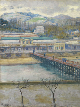 Darío de Regoyos. El Urumea, 1904. Museo de Bellas Artes de Bilbao