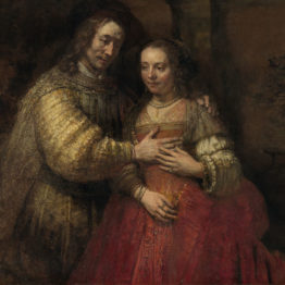 Rembrandt. La novia judía, hacia 1665-1669. Rijksmuseum Ámsterdam