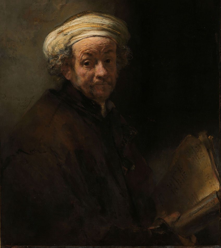 Rembrandt. Autorretrato como apóstol san Pablo, 1661. Rijksmuseum Amsterdam