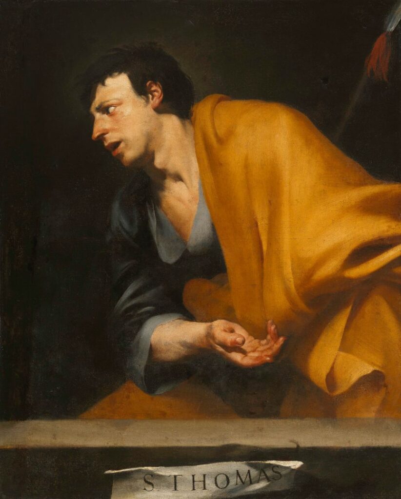 José de Ribera. Santo Tomás, 1609-1610. Museo de Bellas Artes de Budapest