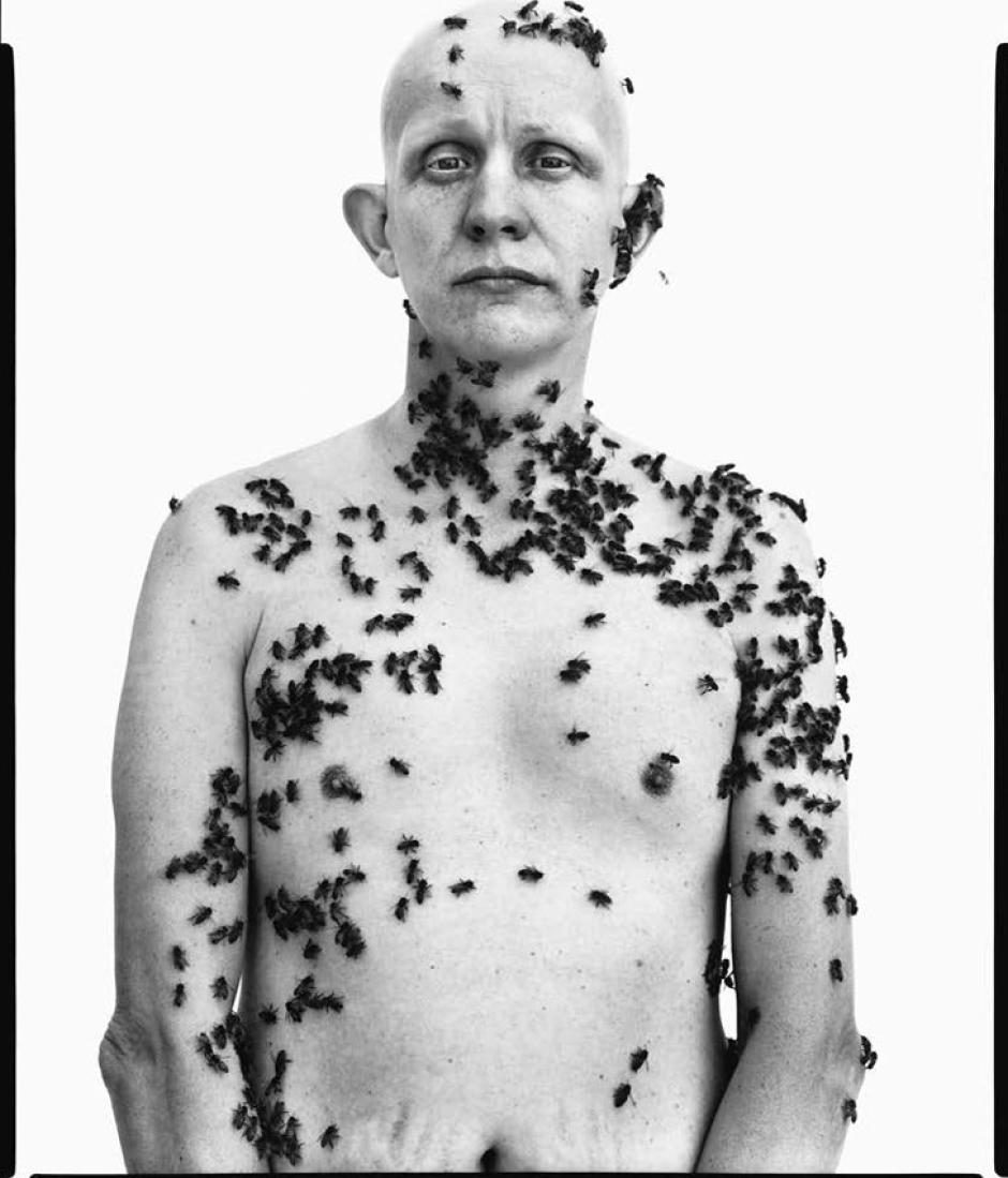 Richard Avedon. Ronald Fischer, beekeeper, Davis, California, May 9, 1981. The Richard Avedon Foundation