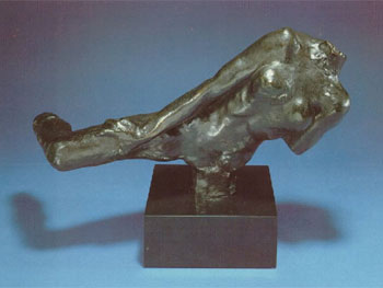 Auguste Rodin. Figura voladora (bronce), 1890