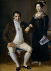 Rafael Tegeo. Pedro Benítez y su hija María de la Cruz , ca. 1820. Museo del Prado
