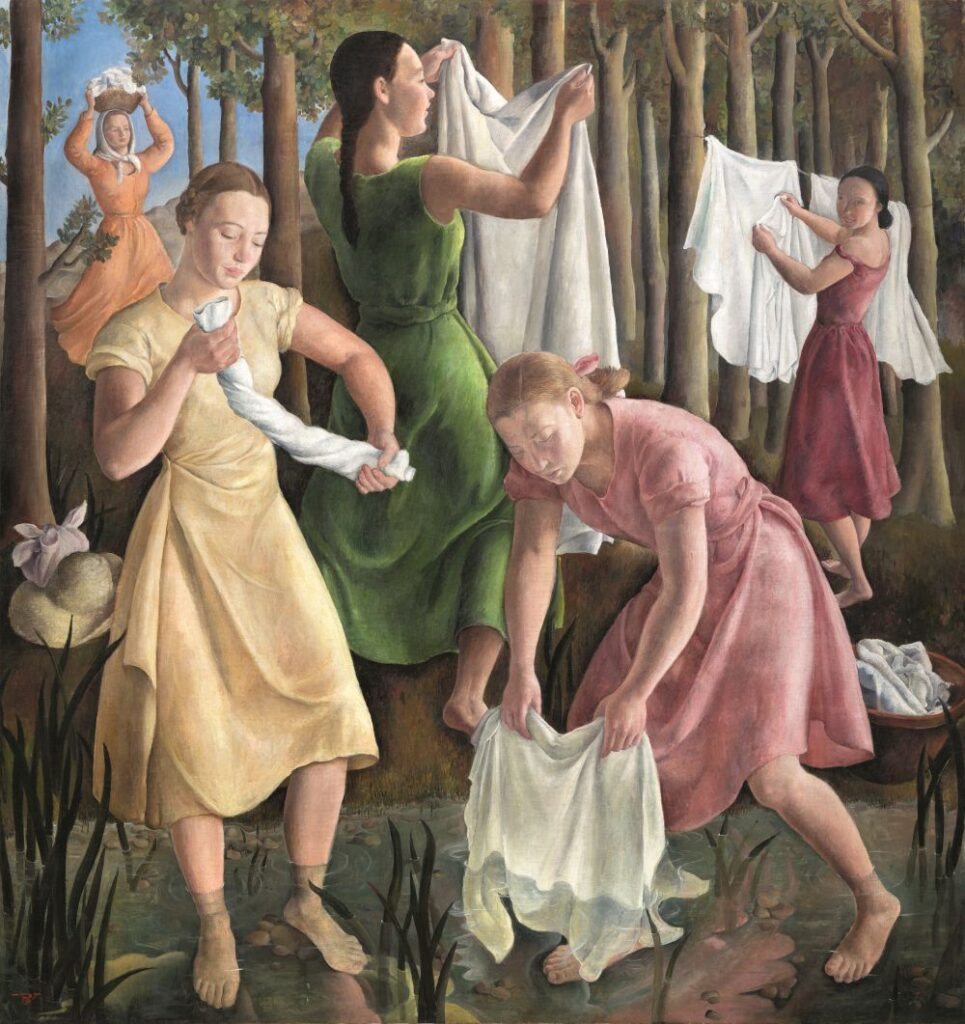 Rosario de Velasco. Lavanderas, 1934. Colección particular