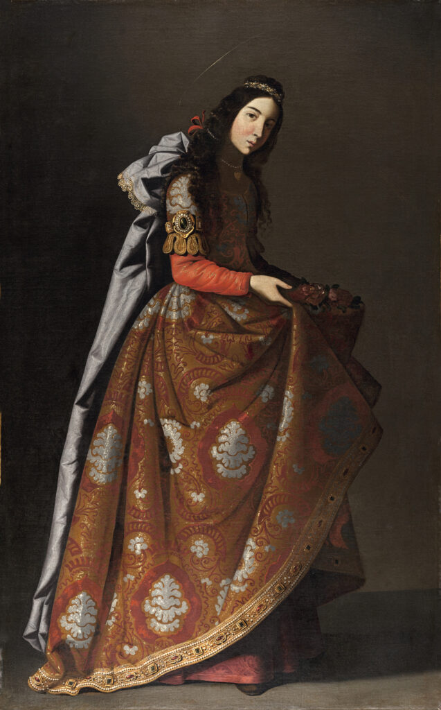 Francisco de Zurbarán. Santa Casilda, hacia 1630-1635. Museo Nacional Thyssen-Bornemisza