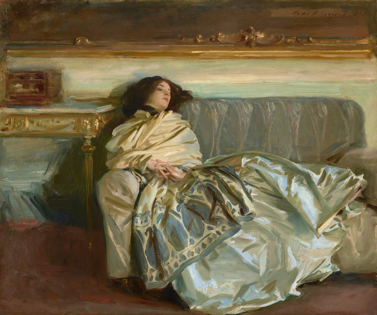 John Singer Sargent. Nonchaloir (Repose), 1911. National Gallery of Art, Washington