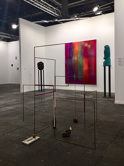 Estand de la galería Pelaires en ARCOmadrid 2019