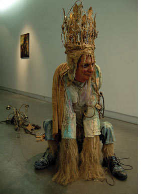 José Luis Serzo. Gonzalus Kingwood, de la serie Los Señores del Bosque en la galería Blanca Soto