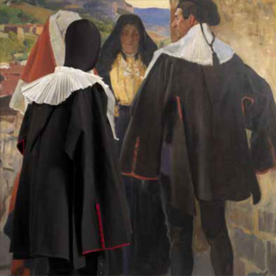 Joaquín Sorolla. Tipos del Roncal, 1912. Museo Sorolla