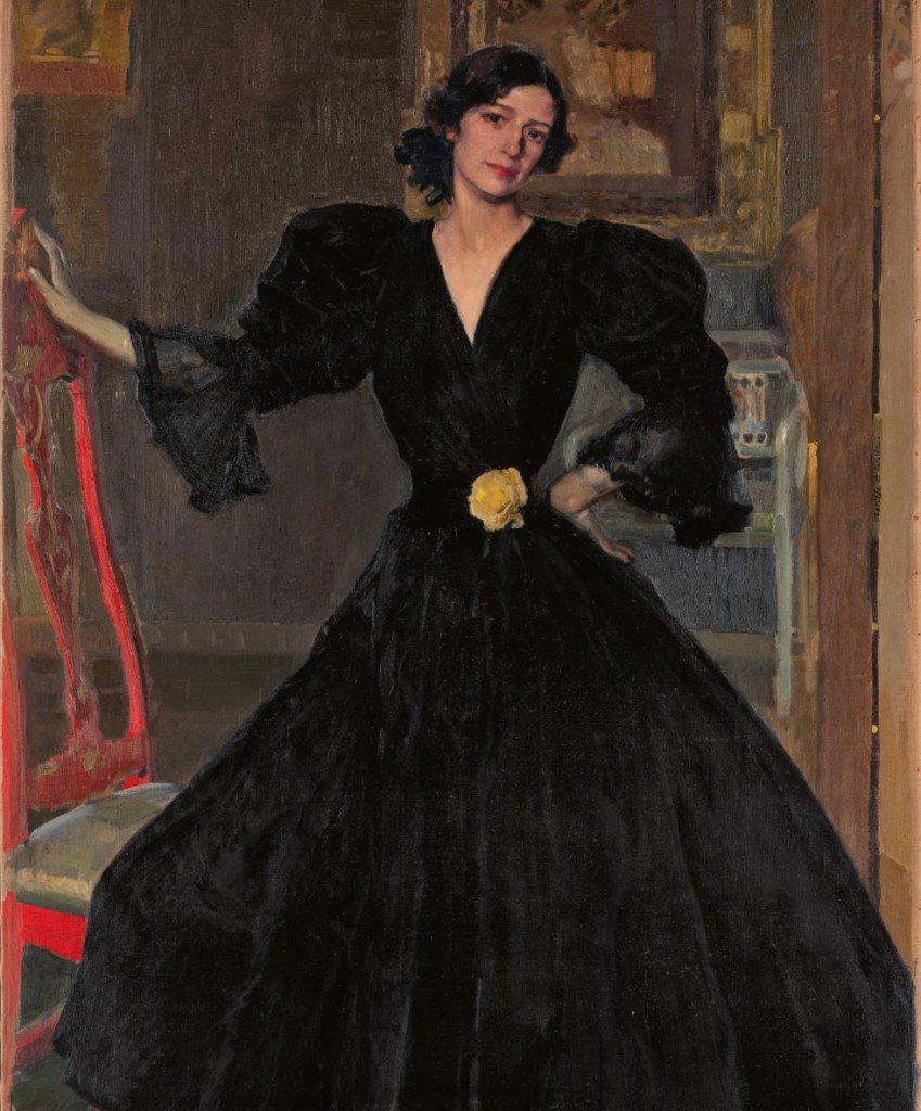 Joaquín Sorolla. Clotilde con traje negro, 1906. The Metropolitan Museum of Art, Nueva York